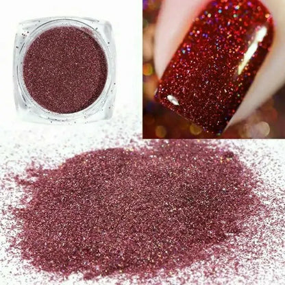Pink / Rose gold Glitters And Mylars Box (Set Of 12)
