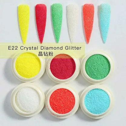 Sugar Glitter Powder (Set Of 6)