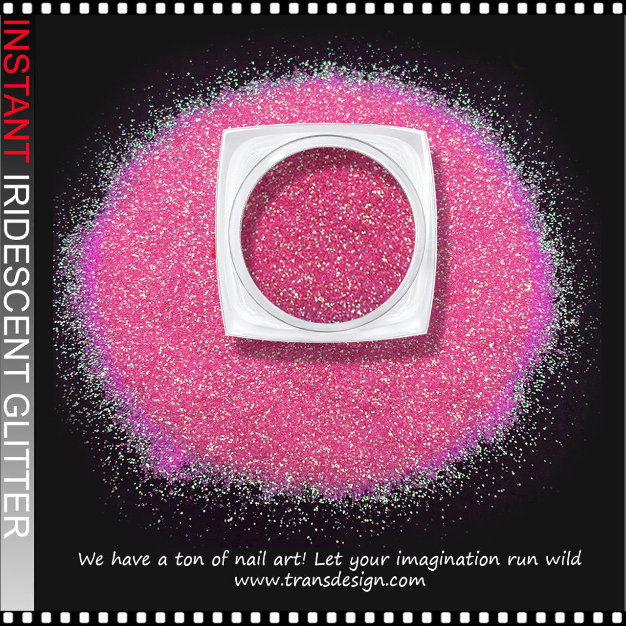 Iridescent Nail Glitter Jar (3gm)